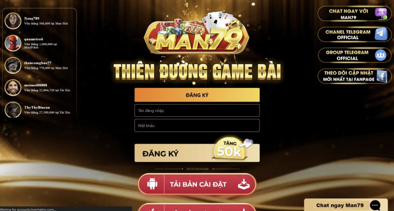 Tại sao nên lựa chọn Man79 Online