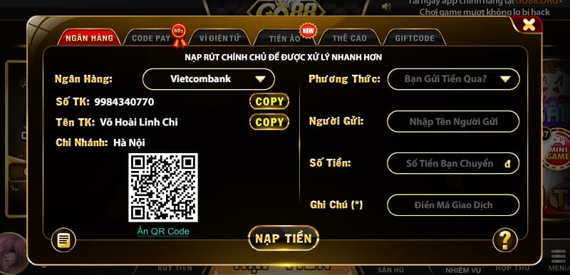 Hệ thống giao dịch đa dạng tại Go88 Org