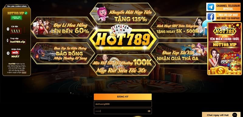 Đôi nét cần biết về cổng game Hot789 Vip