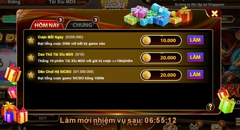 Muôn vàn sự kiện chỉ có tại Hotclub win