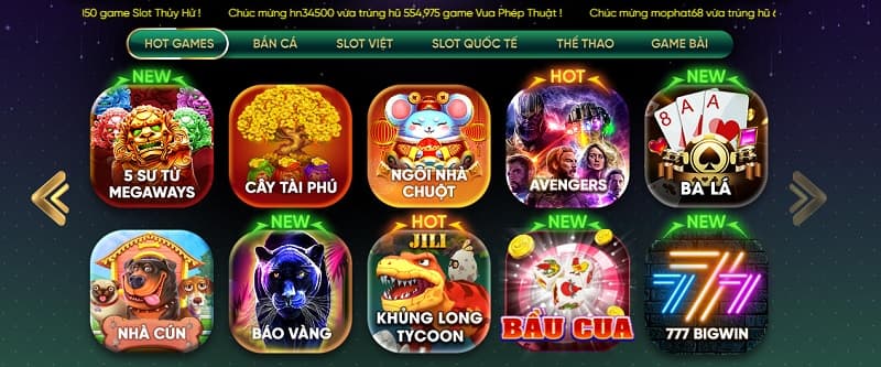 Kho game nhiều thể loại, phong phú